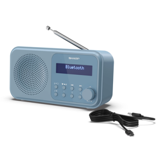 Sharp | Tokyo Digital Radio | DR-P420(BL) | Bluetooth | Wireless connection | Portable | Blue