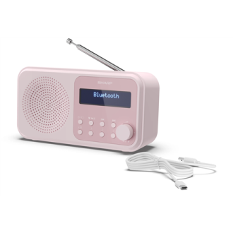 Sharp | Tokyo Digital Radio | DR-P420(PK) | Bluetooth | Wireless connection | Portable | Pink Sharp | Tokyo Digital Radio | DR-P420(PK) | Bluetooth | Wireless connection | Portable | Pink