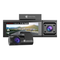 Navitel | Triple channel Full HD Dashcam | RC3 PRO | GPS (satellite) | 820 x 320 | Maps included