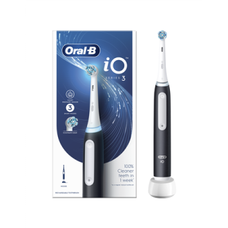 Oral-B | Electric Toothbrush | iO3 Series | Rechargeable | For adults | Number of brush heads included 1 | Number of teeth brush Oral-B | Electric Toothbrush | iO3 Series | Rechargeable | For adults | Number of brush heads included 1 | Number of teeth brush