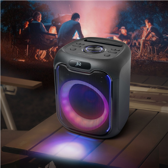 Muse | Party Box Speaker | M-1803 DJ | 150 W | Bluetooth | Wireless connection | Portable | Black