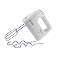 Gorenje | Mixer | M420CW | Hand Mixer | 450 W | Number of speeds 5 | Turbo mode | White