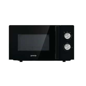 Gorenje | Microwave Oven | MO20E2BH | Free standing | 20 L | 800 W | Grill | Black Gorenje | Microwave Oven | MO20E2BH | Free standing | 20 L | 800 W | Grill | Black