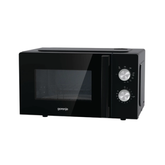 Gorenje | Microwave Oven | MO20E2BH | Free standing | 20 L | 800 W | Grill | Black Gorenje | Microwave Oven | MO20E2BH | Free standing | 20 L | 800 W | Grill | Black