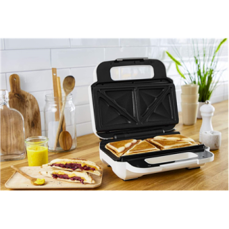 TEFAL | Wafle Maker Snack XL | SW701110 | 850 W | Number of pastry 2 | Belgium | White/Grey TEFAL | Wafle Maker Snack XL | SW701110 | 850 W | Number of pastry 2 | Belgium | White/Grey
