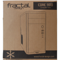 SALE OUT. Fractal Design Core 1100, Black | Fractal Design | CORE 1100 | Black | Micro ATX | DAMAGED PACKAGING, DENTED BODY SALE OUT. Fractal Design Core 1100, Black | Fractal Design | CORE 1100 | Black | Micro ATX | DAMAGED PACKAGING, DENTED BODY