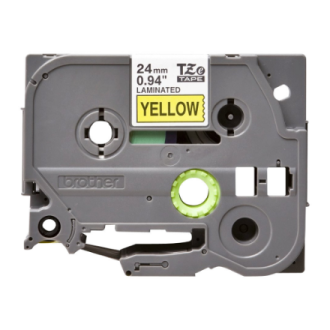 Brother | TZe-651 Laminated Tape | Black On Yellow | TZe | 8 m | 2.4 cm Brother | TZe-651 Laminated Tape | Black On Yellow | TZe | 8 m | 2.4 cm