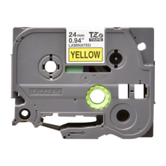 Brother | TZe-651 Laminated Tape | Black On Yellow | TZe | 8 m | 2.4 cm Brother | TZe-651 Laminated Tape | Black On Yellow | TZe | 8 m | 2.4 cm