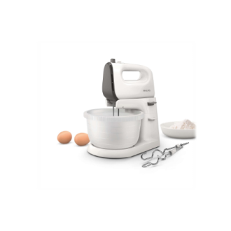 Philips | Mixer | HR3745/00 Series 5000 | Hand Mixer | 450 W | Number of speeds 5 | Turbo mode | White Philips | Mixer | HR3745/00 Series 5000 | Hand Mixer | 450 W | Number of speeds 5 | Turbo mode | White