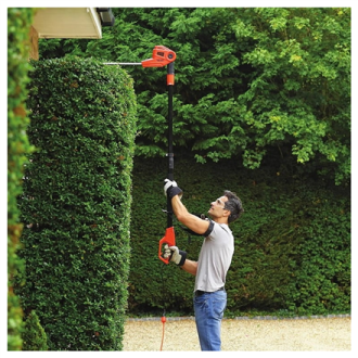 BLACK & DECKER | Telescopic hedge trimmer, PH5551-QS, 550 W BLACK & DECKER | Telescopic hedge trimmer, PH5551-QS, 550 W