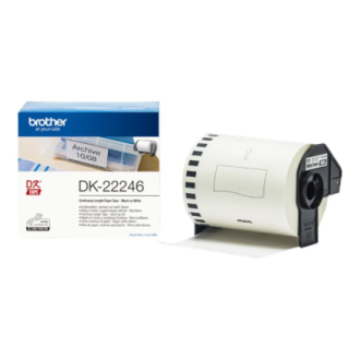 Brother | DK 22246 | White | High quality | 30.48 m Brother | DK 22246 | White | High quality | 30.48 m