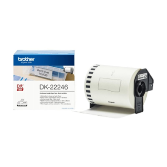 Brother | DK 22246 | White | High quality | 30.48 m Brother | DK 22246 | White | High quality | 30.48 m