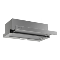 CATA | Hood | TFB-5160 X | Telescopic | Energy efficiency class C | Width 59.5 cm | 300 m /h | Mechanical | CSLED | Stainless st CATA | Hood | TFB-5160 X | Telescopic | Energy efficiency class C | Width 59.5 cm | 300 m /h | Mechanical | CSLED | Stainless st