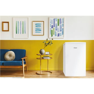 Candy | Refrigerator | COT1S45EW | Energy efficiency class E | Free standing | Larder | Height 84 cm | Fridge net capacity 91 L Candy | Refrigerator | COT1S45EW | Energy efficiency class E | Free standing | Larder | Height 84 cm | Fridge net capacity 91 L