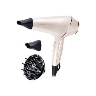 Remington | Hair dryer | ProLuxe AC9140 | 2400 W | Number of temperature settings 3 | Ionic function | Diffuser nozzle | White/G Remington | Hair dryer | ProLuxe AC9140 | 2400 W | Number of temperature settings 3 | Ionic function | Diffuser nozzle | White/G