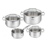 TEFAL | Duetto+ Stewpots set, 7 pcs | G719S734 | Stainless steel | Dishwasher proof | Lid included | Stainless steel TEFAL | Duetto+ Stewpots set, 7 pcs | G719S734 | Stainless steel | Dishwasher proof | Lid included | Stainless steel