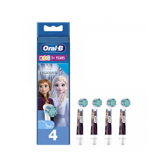 Oral-B | Toothbrush replacement | EB10 4 Frozen II | Heads | For kids | Number of brush heads included 4 | Number of teeth brush Oral-B | Toothbrush replacement | EB10 4 Frozen II | Heads | For kids | Number of brush heads included 4 | Number of teeth brush