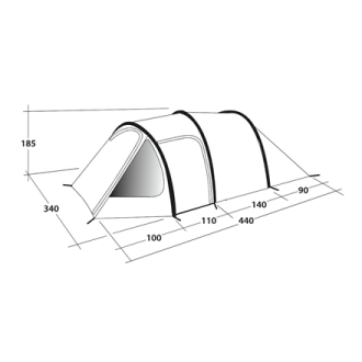 Outwell | Tent | Earth 5 | 5 person(s) Outwell | Tent | Earth 5 | 5 person(s)