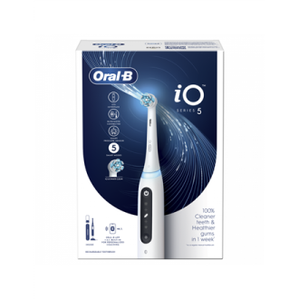 Oral-B | Electric Toothbrush | iO5 | Rechargeable | For adults | Number of brush heads included 1 | Number of teeth brushing mod Oral-B | Electric Toothbrush | iO5 | Rechargeable | For adults | Number of brush heads included 1 | Number of teeth brushing mod