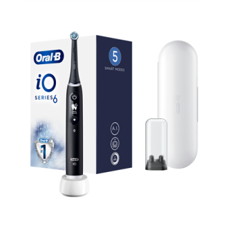 Oral-B | Electric Toothbrush | iO6 Series | Rechargeable | For adults | Number of brush heads included 1 | Number of teeth brush Oral-B | Electric Toothbrush | iO6 Series | Rechargeable | For adults | Number of brush heads included 1 | Number of teeth brush