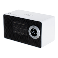 Adler | AD 7746 | Ceramic fan heater | 1000 W | Number of power levels 2 | White Adler | AD 7746 | Ceramic fan heater | 1000 W | Number of power levels 2 | White
