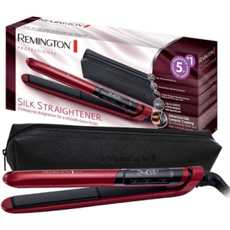 Remington | Silk Hair Straightener | S9600 | Warranty 24 month(s) | Ceramic heating system | Display Digital | Temperature (min) Remington | Silk Hair Straightener | S9600 | Warranty 24 month(s) | Ceramic heating system | Display Digital | Temperature (min)