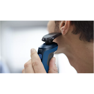 Philips | Electric Shaver | S5466/17 | Operating time (max) 45 min | Wet & Dry | Lithium Ion | Royal Blue Philips | Electric Shaver | S5466/17 | Operating time (max) 45 min | Wet & Dry | Lithium Ion | Royal Blue