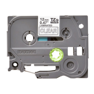 Brother | TZe-135 Laminated Tape | White on Clear | TZe | 8 m | 1.2 cm Brother | TZe-135 Laminated Tape | White on Clear | TZe | 8 m | 1.2 cm