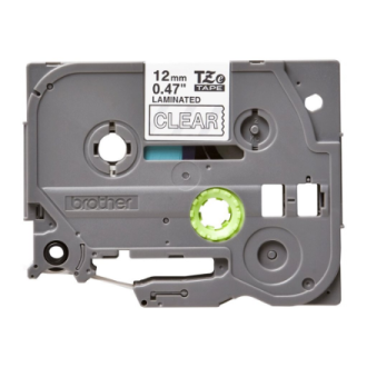 Brother | TZe-135 Laminated Tape | White on Clear | TZe | 8 m | 1.2 cm Brother | TZe-135 Laminated Tape | White on Clear | TZe | 8 m | 1.2 cm
