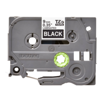 Brother | TZe-325 Laminated Tape | White on Black | TZe | 8 m | 9 cm Brother | TZe-325 Laminated Tape | White on Black | TZe | 8 m | 9 cm