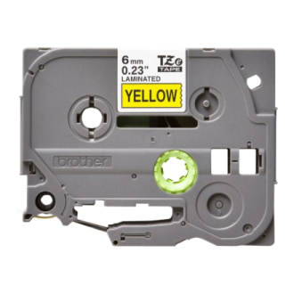 Brother | TZe-611 Laminated Tape | Black on Yellow | TZe | 8 m | 6 cm Brother | TZe-611 Laminated Tape | Black on Yellow | TZe | 8 m | 6 cm