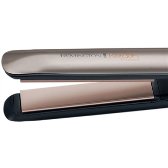 Remington | Keratin Protect Hair Straightener | S8540 | Ceramic heating system | Display LCD | Temperature (max) 230 C | Bronze/ Remington | Keratin Protect Hair Straightener | S8540 | Ceramic heating system | Display LCD | Temperature (max) 230 C | Bronze/