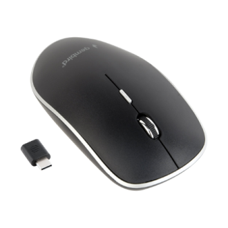 Gembird | Silent Optical Mouse | MUSW-4BSC-01 | Wireless | USB-C | Black Gembird | Silent Optical Mouse | MUSW-4BSC-01 | Wireless | USB-C | Black