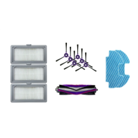 Midea | Spare Parts Kit: 6x Side Brush, 1x Main Brush, 3x HEPA Filter, 2x Mopping Cloth for I5C Midea | Spare Parts Kit: 6x Side Brush, 1x Main Brush, 3x HEPA Filter, 2x Mopping Cloth for I5C