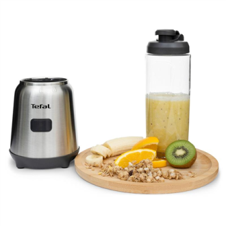 TEFAL | Blender | BL15FD Mix&Move | Tabletop | 300 W | Jar material Tritan | Stainless Steel TEFAL | Blender | BL15FD Mix&Move | Tabletop | 300 W | Jar material Tritan | Stainless Steel