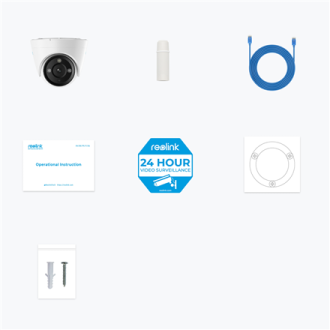 Reolink | 4K Security IP Camera with Color Night Vision | P434 | Dome | 8 MP | 2.8-8mm/F1.6 | IP66 | H.265 | MicroSD, max. 256 G Reolink | 4K Security IP Camera with Color Night Vision | P434 | Dome | 8 MP | 2.8-8mm/F1.6 | IP66 | H.265 | MicroSD, max. 256 G