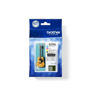 Brother LC421XLVAL Ink Cartridge Multipack | Brother Brother LC | LC421XLVAL | Brother LC421XL - 4-pack - XL - black, yellow, cy Brother LC421XLVAL Ink Cartridge Multipack | Brother Brother LC | LC421XLVAL | Brother LC421XL - 4-pack - XL - black, yellow, cy