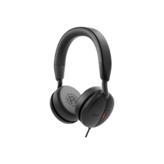 Dell | Pro Wired On-Ear Headset | WH5024 | Built-in microphone | USB Type-A | ANC | Black Dell | Pro Wired On-Ear Headset | WH5024 | Built-in microphone | USB Type-A | ANC | Black