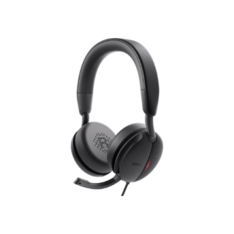 Dell | Pro Wired On-Ear Headset | WH5024 | Built-in microphone | USB Type-A | ANC | Black Dell | Pro Wired On-Ear Headset | WH5024 | Built-in microphone | USB Type-A | ANC | Black