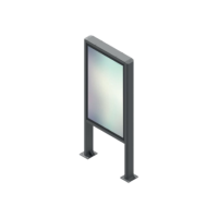 EDBAK | Floor stand | POK101 | 55 EDBAK | Floor stand | POK101 | 55