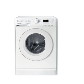 INDESIT | Washing Machine | MTWSA 61294 W EE | Energy efficiency class C | Front loading | Washing capacity 6 kg | 1200 RPM | De INDESIT | Washing Machine | MTWSA 61294 W EE | Energy efficiency class C | Front loading | Washing capacity 6 kg | 1200 RPM | De