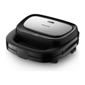 Philips Sandwich Maker | HD2350/80 | 750 W | Number of plates 3 | Black Philips Sandwich Maker | HD2350/80 | 750 W | Number of plates 3 | Black