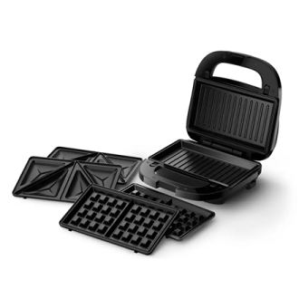 Philips Sandwich Maker | HD2350/80 | 750 W | Number of plates 3 | Black Philips Sandwich Maker | HD2350/80 | 750 W | Number of plates 3 | Black