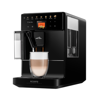 ETA | Coffee Machine | ETA918090000 Acorto | Pump pressure 19 bar | Built-in milk frother | Automatic | 1400 W | Black ETA | Coffee Machine | ETA918090000 Acorto | Pump pressure 19 bar | Built-in milk frother | Automatic | 1400 W | Black
