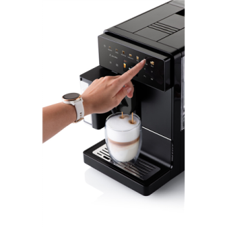 ETA | Coffee Machine | ETA918090000 Acorto | Pump pressure 19 bar | Built-in milk frother | Automatic | 1400 W | Black ETA | Coffee Machine | ETA918090000 Acorto | Pump pressure 19 bar | Built-in milk frother | Automatic | 1400 W | Black