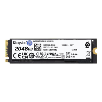 Kingston | SSD | KC3000 | 2048 GB | SSD form factor M.2 2280 | Solid-state drive interface PCIe 4.0 NVMe M.2 | Read speed 7000 M Kingston | SSD | KC3000 | 2048 GB | SSD form factor M.2 2280 | Solid-state drive interface PCIe 4.0 NVMe M.2 | Read speed 7000 M