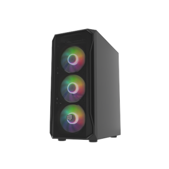 Fury PC Case | SHOBO SH4F RGB | Midi-Tower | Black