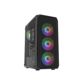 Fury PC Case | SHOBO SH4F RGB | Midi-Tower | Black