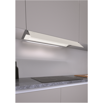 CATA | Hood | RENOVA PURE AIR MNV90 GWH | Canopy | Width 90 cm | Mechanical control | LED | Stainless steel CATA | Hood | RENOVA PURE AIR MNV90 GWH | Canopy | Width 90 cm | Mechanical control | LED | Stainless steel