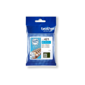 Brother LC421C | Ink Cartridges | Cyan Brother LC421C | Ink Cartridges | Cyan